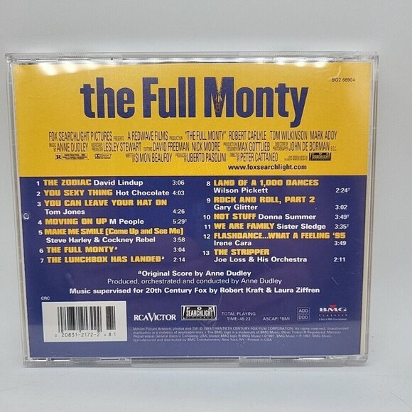 The Full Monty Music From Motion Picture Soundtrack CD - Picture 2 of 3